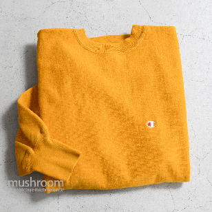 CHAMPION YELLOW PLAIN REVERSE WEAVEMINT/X-LARGE