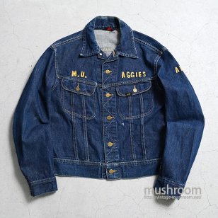 Lee 101-J DENIM JACKET WITH EMBROIDERYGOOD CONDITION/40