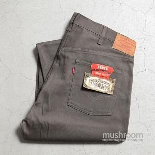 LEVI'S 519-1124 BIGE A-TYPE PIQUE PANTSDEADSTOCK/W38L30