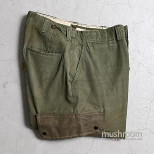 U.S.ARMY MODIFIED M-1951 COTTON FIELD TROUSERS