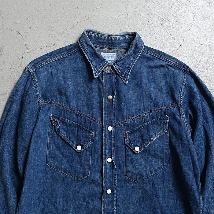 50s 60s SEARS ROEBUCKS デニムウエスタンシャツ 50s 60s SEARS ROEBUCKS デニムウエスタンシャツ - メルカリ
