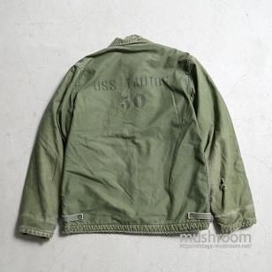 U.S.NAVY A-2 DECK JACKET WITH STENCILMEDIUM