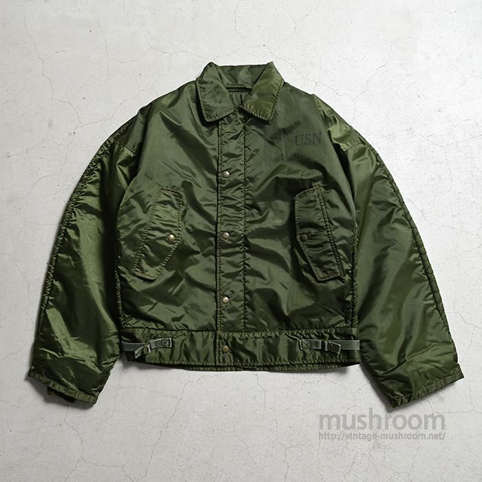 U.S.NAVY A-1 NYLON DECK JACKET（MEDIUM） - 古着屋 ｜ mushroom