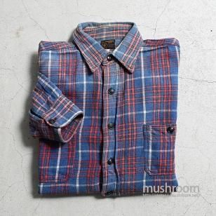 ROSE MARY PRODUCTS PLAID FLANNEL SHIRT