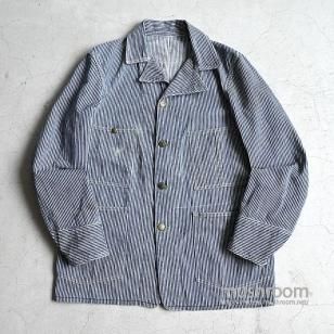OSH KOSH HICKORY STRIPE COVERALL