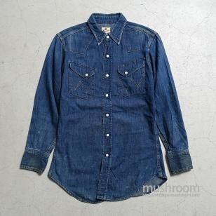 WRANGLER 27MW DENIM WESTERN SHIRT2nd/15-32