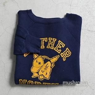 OLD FLOCK PRINT SWEAT SHIRTGOOD CONDITION