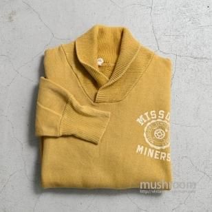 CHAMPION SHAWL COLLAR SWEAT SHIRTRUNNING TAG