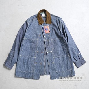 OLD PIN STRIPE COVERALL（46/DEADSTOCK）