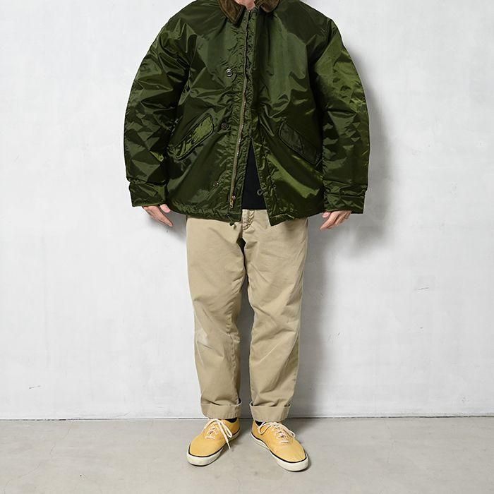 U.S.NAVY EXTREME COLD WEATHER NYLON DECK JACKET（'83/LARGE