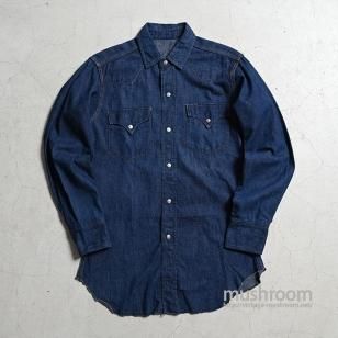 LEVI'S SHORTHORN DENIM WESTERN SHIRTMINT CONDITION