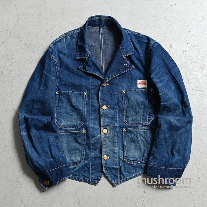 ROUND HOUSE ENGINEER DENIM JACKET - 古着屋 ｜ mushroom