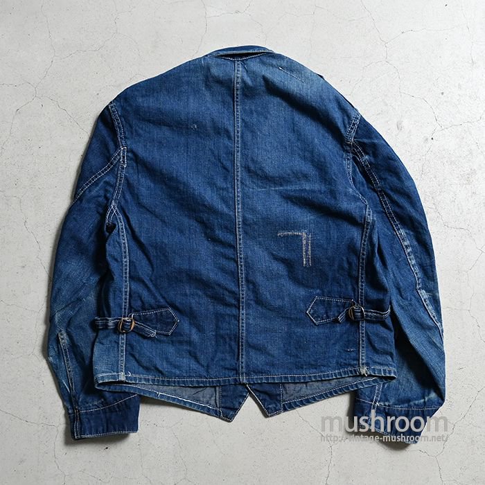 ROUND HOUSE ENGINEER DENIM JACKET - 古着屋 ｜ mushroom