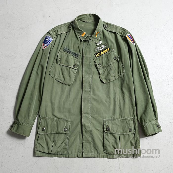 U.S.ARMY JUNGLE FATIGUE JACKET（1ST） - 古着屋 ｜ mushroom ...