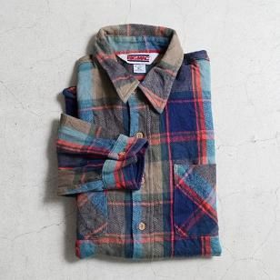 BIG MAC L/S FLANNEL SHIRTMINT/X-LARGE