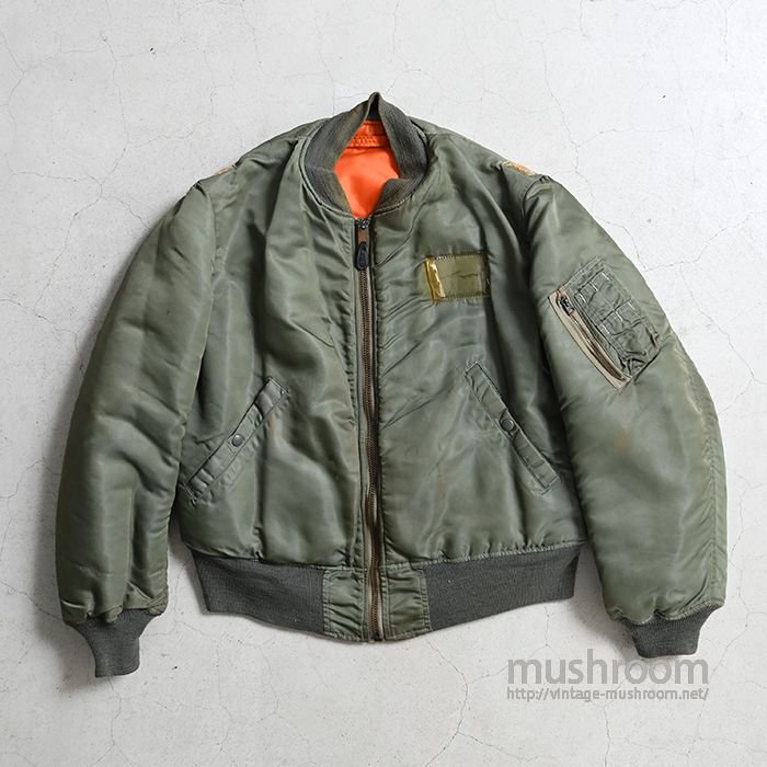 USAF MA-1 FLIGHT JACKET（SKYLINE CLOTHING CO/MEDIUM） - 古着屋 ｜  mushroom(マッシュルーム) ヴィンテージクロージングストア