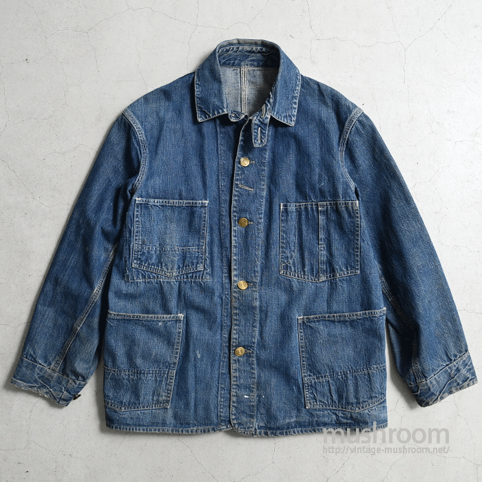 HERCULES DENIM COVERALL WITH CHINSTRAP - 古着屋 | mushroom HERCULES DENIM COVERALL WITH CHINSTRAP - 古着屋 | mushroom