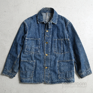 HERCULES DENIM COVERALL WITH CHINSTRAP