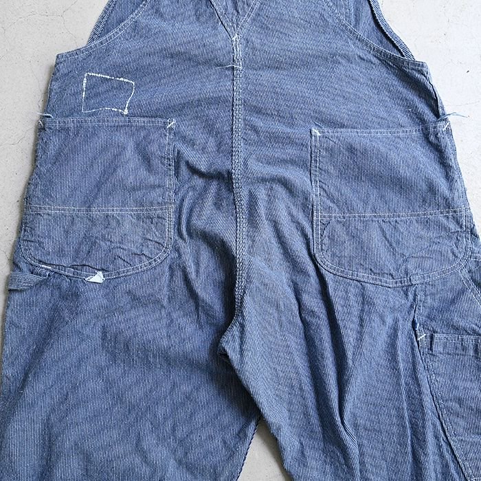 Lee 96-SB PIN-STRIPE OVERALL（GOOD CONDITION） - 古着屋 ｜ mushroom(マッシュルーム)  ヴィンテージクロージングストア