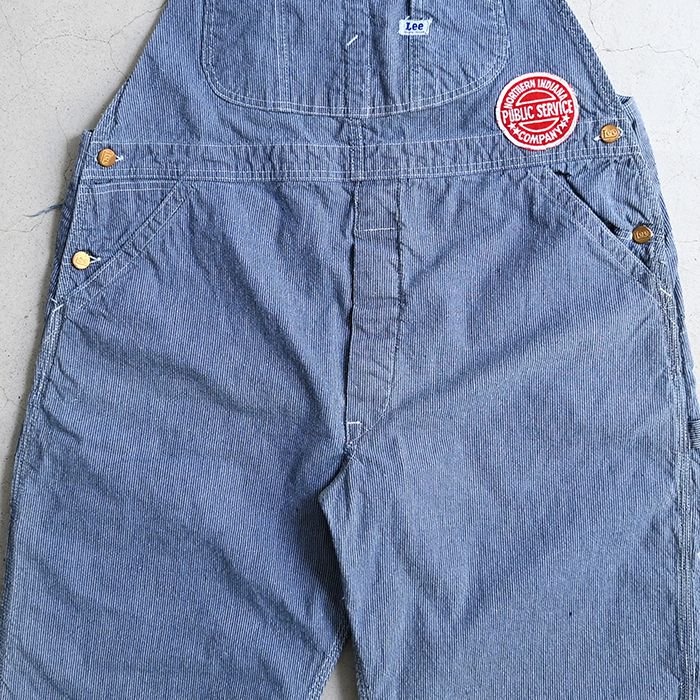 Lee 96-SB PIN-STRIPE OVERALL（GOOD CONDITION） - 古着屋 