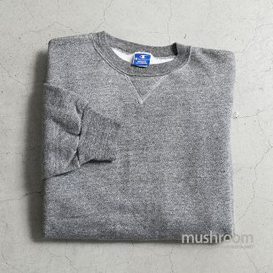 CHAMPION S/V PLAIN SWEAT SHIRT（ALMOST DEADSTOCK/X-LARGE）