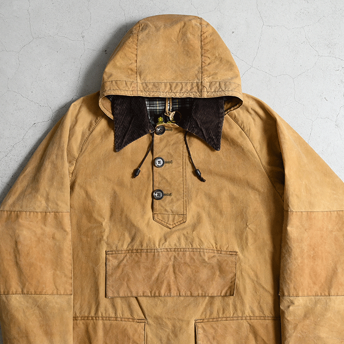 BARBOUR LONGSHOREMAN Waxed Cotton JACKET（'90/MEDIUM） - 古着屋