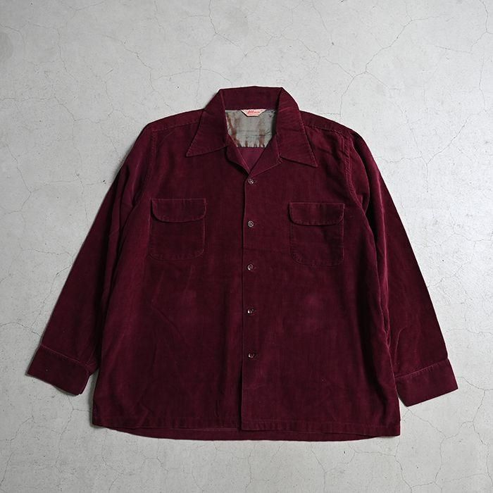 Alleson SPORTSWEAR L/S CORDUROY BOX SHIRTXXX-LARGE