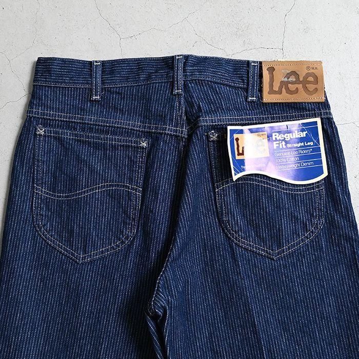 Lee 200 STRIPE BLUE JEANS（DEADSTOCK/W32L32） - 古着屋