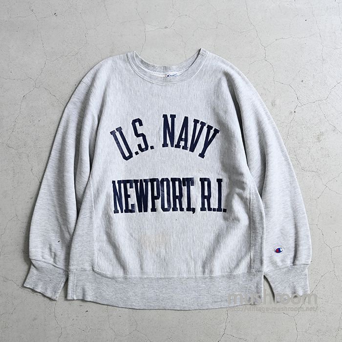 CHAMPION NAVY REVERSE WEAVE（LARGE） - 古着屋 ｜ mushroom