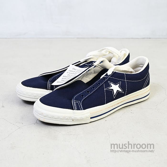 CONVERSE ONE-STAR CANVAS SHOES（8/DEADSTOCK） - 古着屋 ｜ ヴィンテージクロージングストア