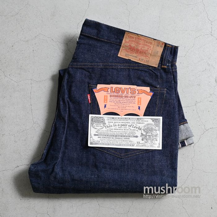 LEVI'S 501 66SS JEANS（DEADSTOCK/EARLY TYPE/W38L30） - 古着屋