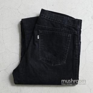 LEVI'S 519-1558 BLK CORDUROY PANTSGOOD CONDITION/W36