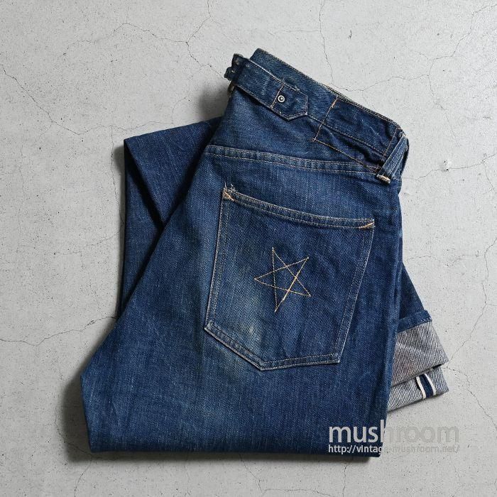 MONTGOMERY WARD FIVE POCKET JEANS WTH BUCKLEBACK - 古着屋 MONTGOMERY WARD FIVE POCKET JEANS WTH BUCKLEBACK - 古着屋