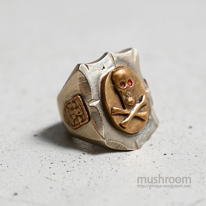 OLD SKULL MEXICAN RING （20号） - 古着屋 ｜ mushroom