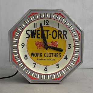 SWEET ORR ADVERTISING NEON SIGN （GOOD CONDITION）
