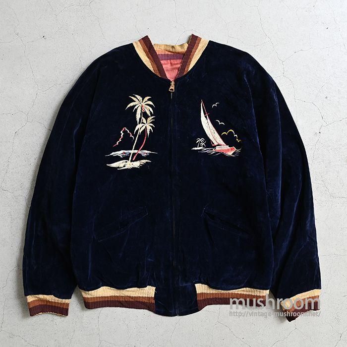 JAPAN SOUVENIR JACKET(GUAM ISLANDS) - 古着屋 | mushroom JAPAN SOUVENIR JACKET(GUAM ISLANDS) - 古着屋 | mushroom