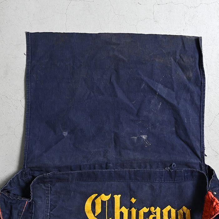 CHICAGO TRIBUNE NEWSPAPER CANVAS BAG（GOOD CONDITION） - 古着屋