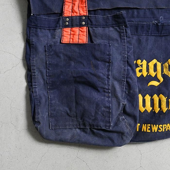 CHICAGO TRIBUNE NEWSPAPER CANVAS BAG（GOOD CONDITION） - 古着屋