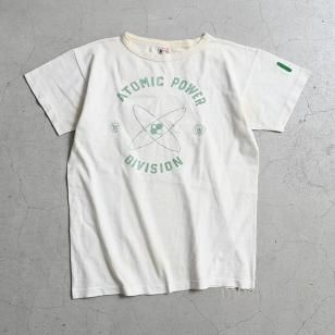 CHAMPION ATOMIC POWER DIVISION T-SHIRTRUNNING TAG/LARGE
