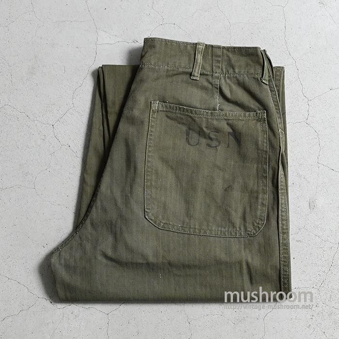 U.S.NAVY HBT UTILITY TROUSERS（GOOD CONDITION） - 古着屋
