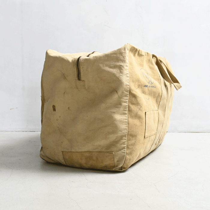 USAAF AVIATOR'S KIT BAG WITH NICE STENCIL - 古着屋 USAAF AVIATOR'S KIT BAG WITH NICE STENCIL - 古着屋