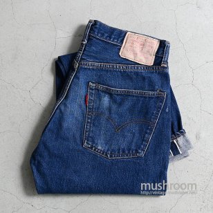 LEVI'S 501 BIGE JEANSGOOD USED CONDITION