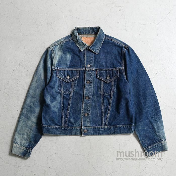 LEVI'S 70505(557) W/NAME DENIM JACKET（46/SUN FADE） - 古着屋 