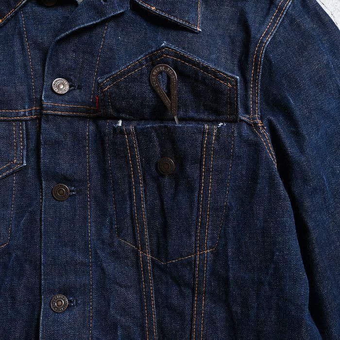 levi's 70505 big e ミントコンディション LEVI'S 70505-0217 BIGE DENIM JACKET WITH PAINT（MINT/42
