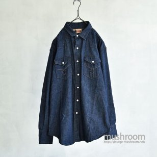 PENNEY'S FOREMOST DENIM WESTERN SHIRTMINT