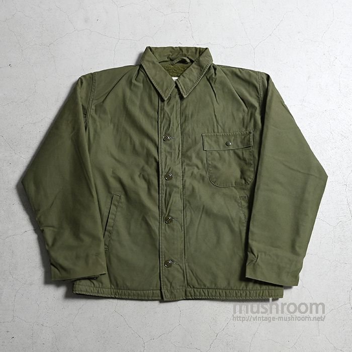 U.S.NAVY A-2 DECK JACKET（ALMOST DEADSTOCK/LARGE） - 古着屋