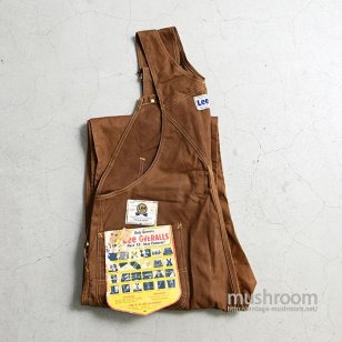 Lee D82SB BROWN DUCK OVERALL（DEADSTOCK/W44L30）