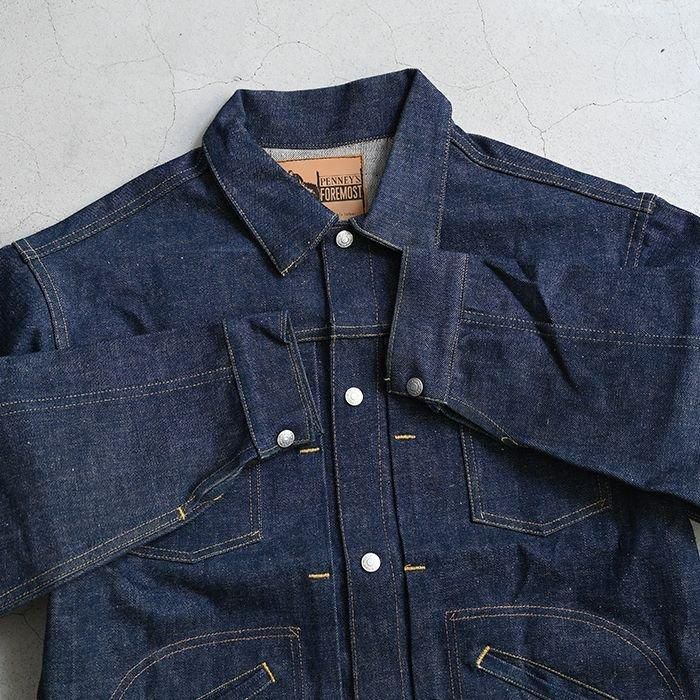 JCP FOREMOST DENIM JACKET（DEADSTOCK/46/BIG SIZE） - 古着屋