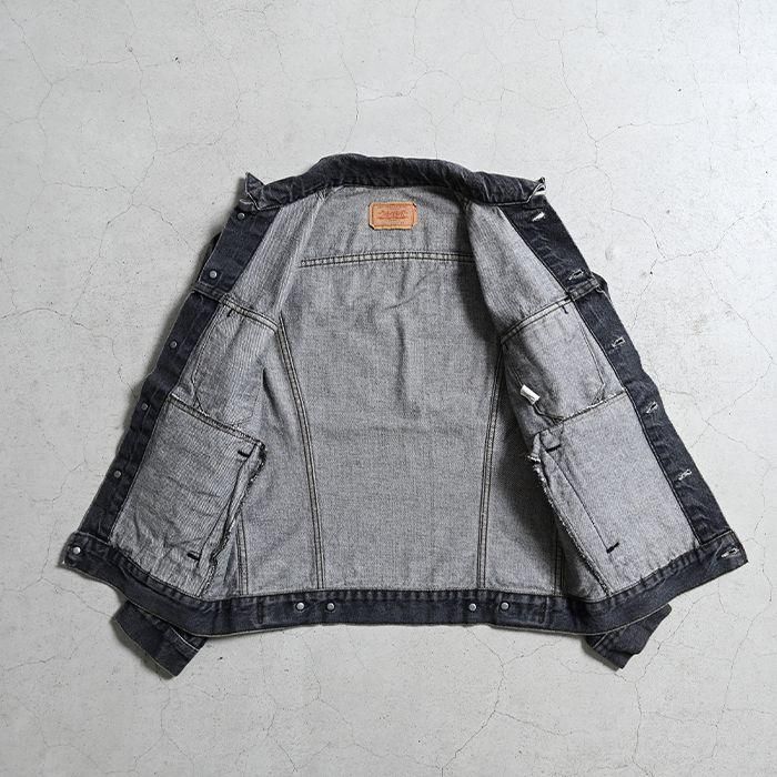 LEVI'S 70506-0259 BLACK DENIM JACKET（VERY GOOD CONDITION/38