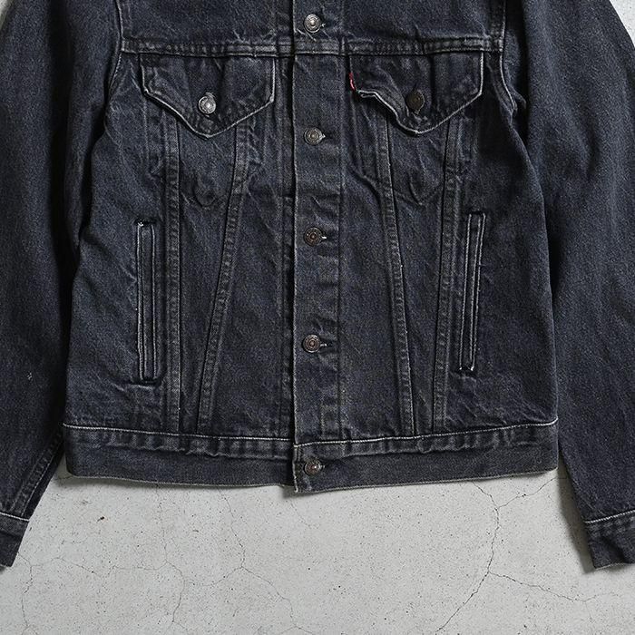 LEVI'S 70506-0259 BLACK DENIM JACKET（VERY GOOD CONDITION/38